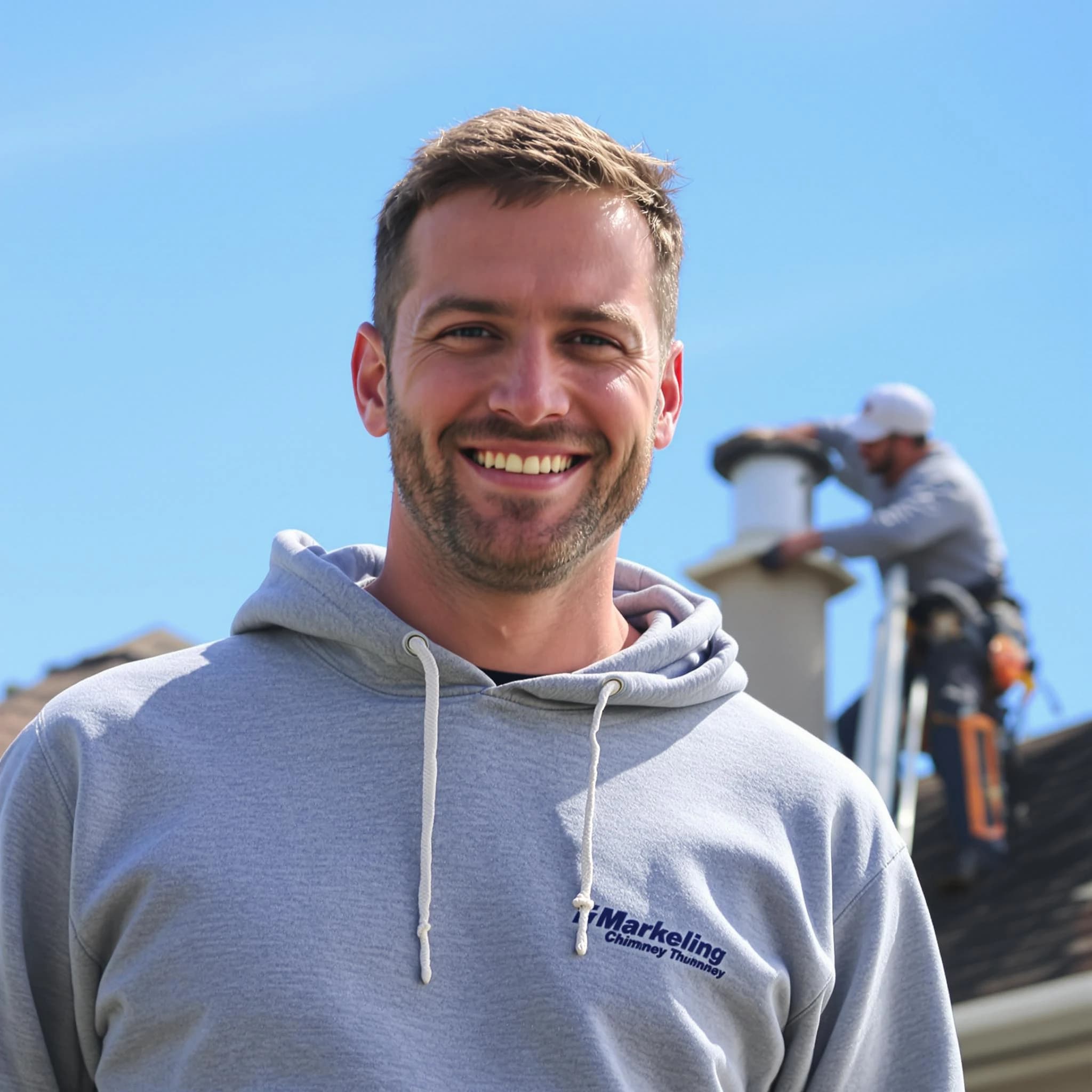 The Taylorsville Chimney Sweep team.