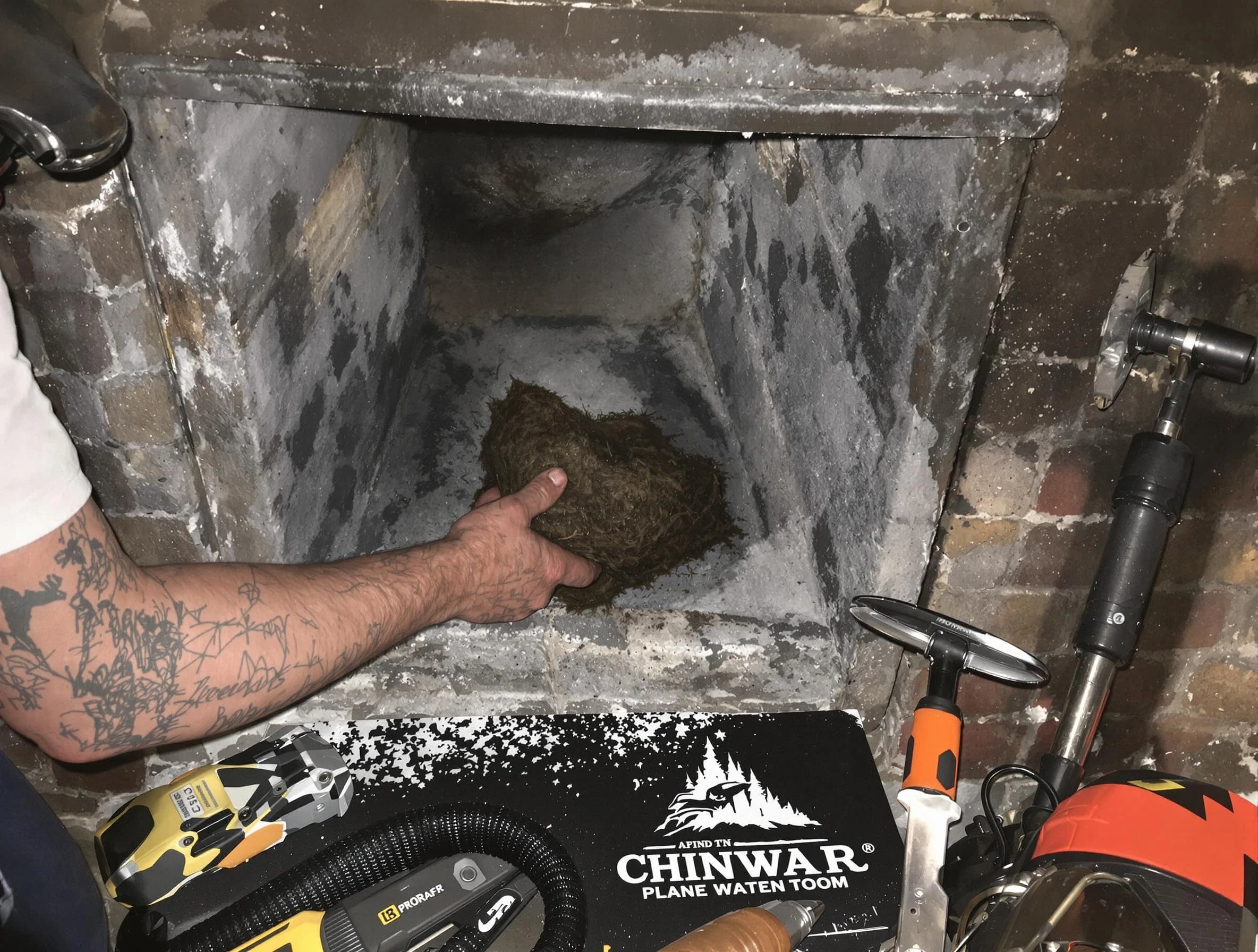 Taylorsville Chimney Sweep safely removing debris and screening chimney in Taylorsville, UT