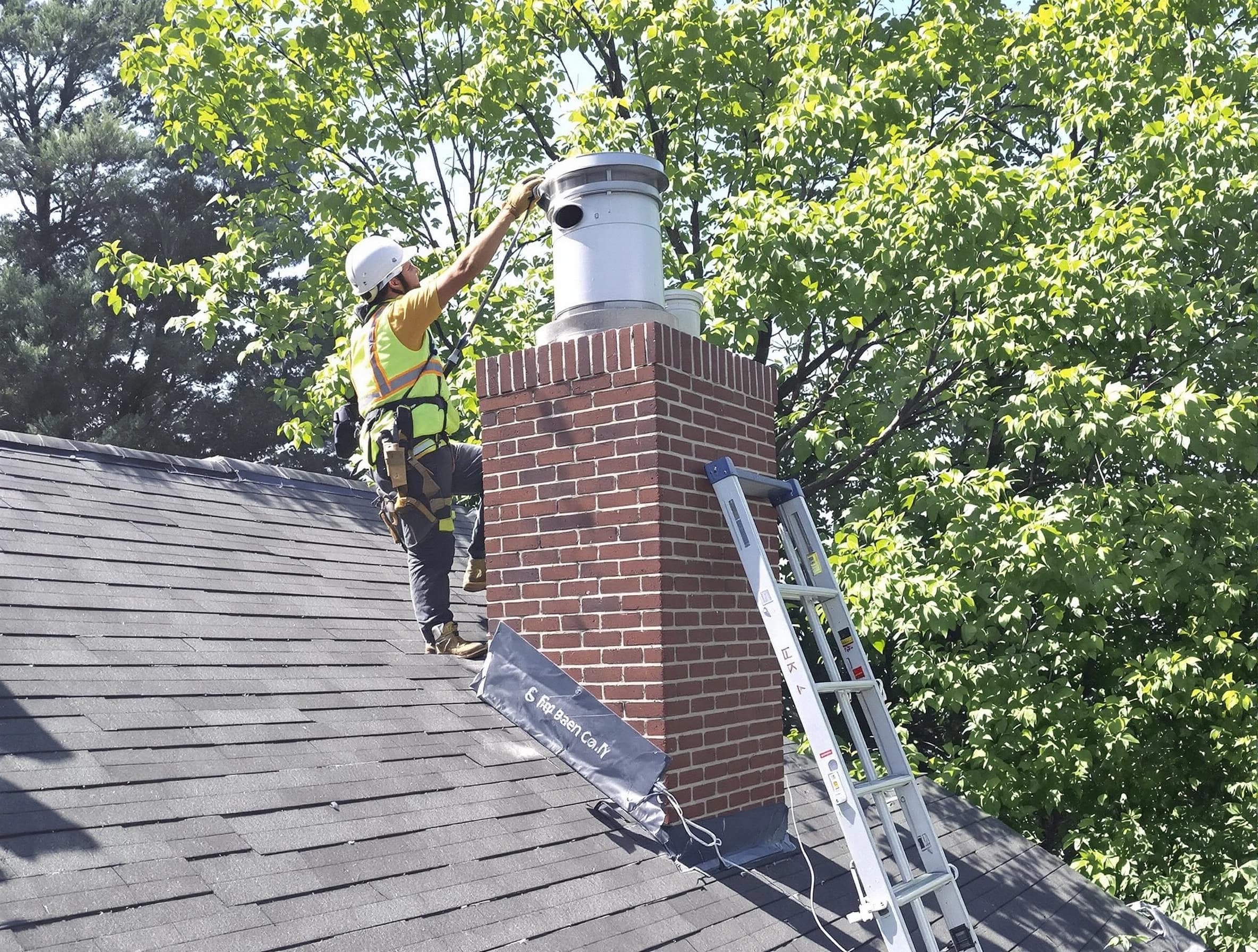 Chimney liner inspection by Taylorsville Chimney Sweep in Taylorsville, UT